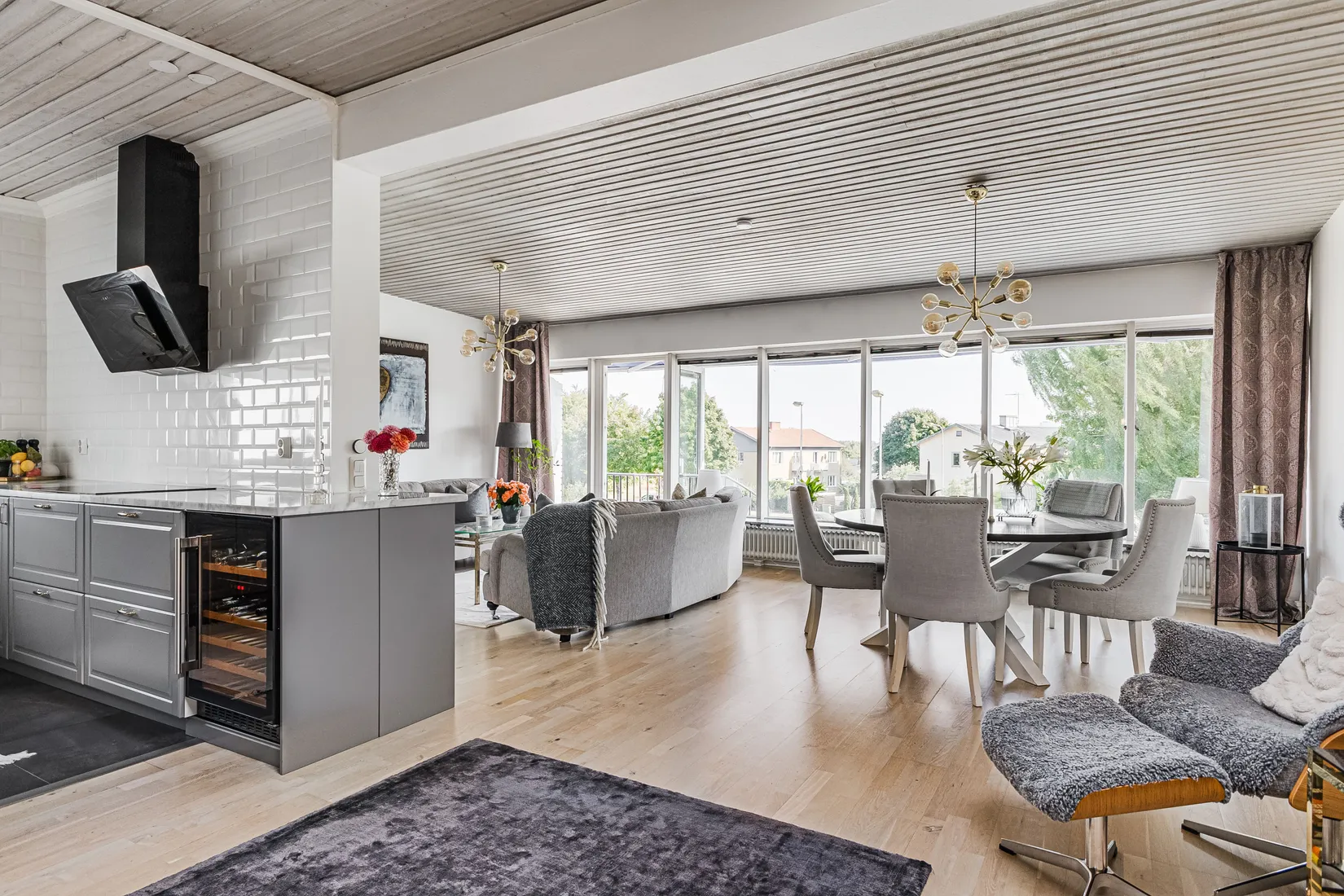 Villa, Radhus, Söndrumsvägen 26F, Rotorp, Halmstad