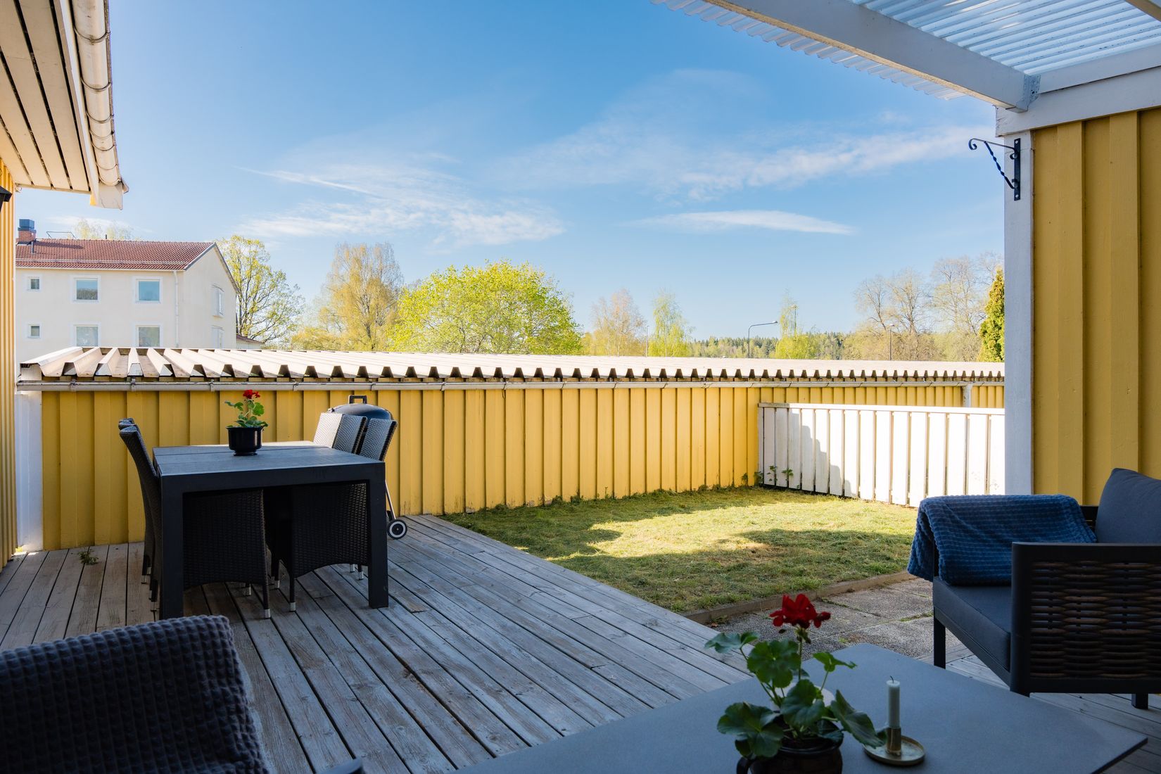 Radhus, Scheelegatan 12A, Sanden, Flen