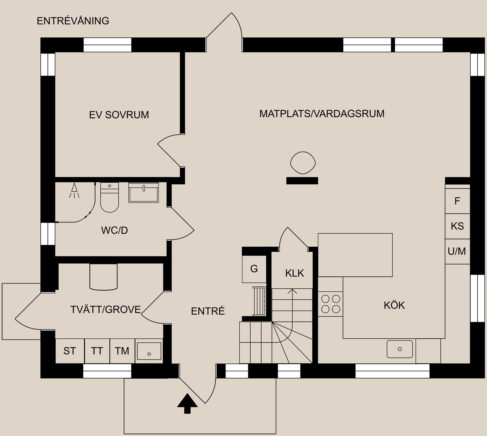 Villa, Övre vägen 55B, Svärtinge, Norrköping