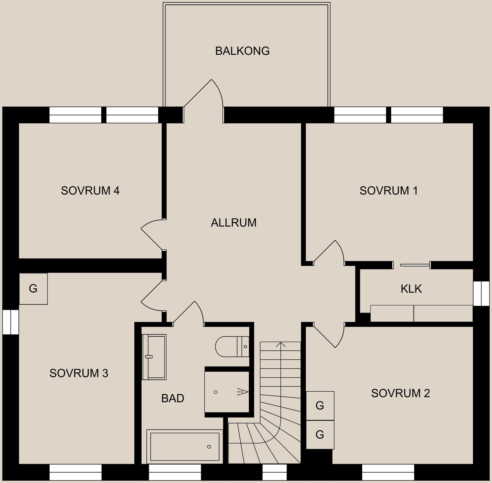 Villa, Övre vägen 55B, Svärtinge, Norrköping