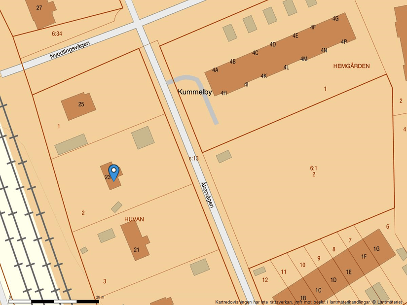 Villa, Åkervägen 23, Helenelund, Sollentuna