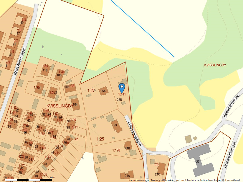 Tomt, Kvisslingbyvägen 25B, Kvisslingby, Österåker