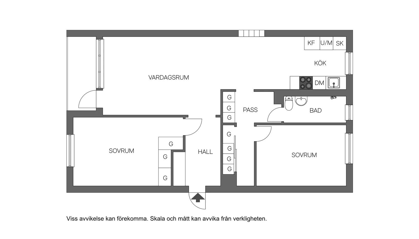 Bostadsrätt, Järnvägsallén 16D, Centralt, Umeå