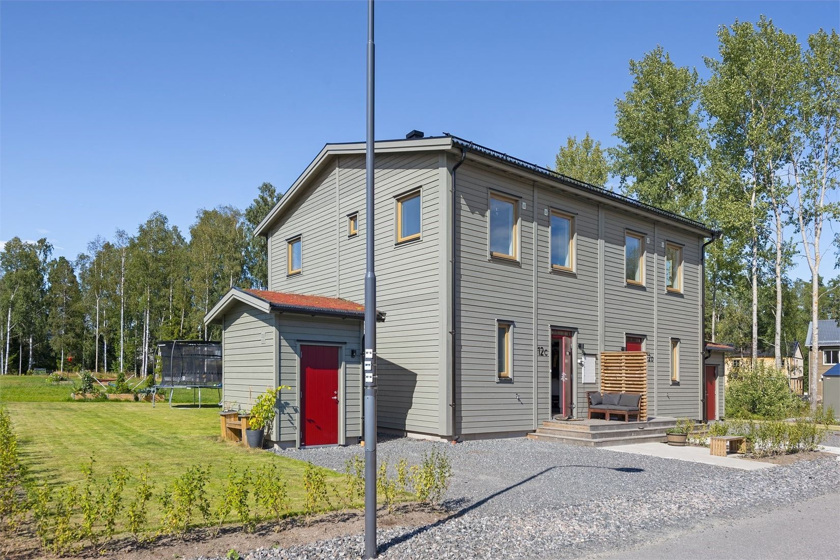 Radhus, Lövsångarvägen 12c, Valsjöskogen, Margaretelund, Österåker