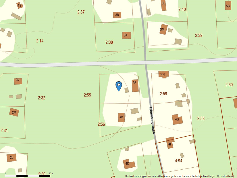 Fritidshus, Björnösund södra 4A, Björnösund, Norrtälje