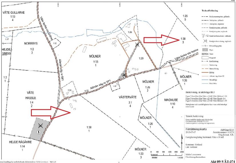 Övrigt, Väte Mölner 835, Väte  - Mellersta Gotland, Gotland