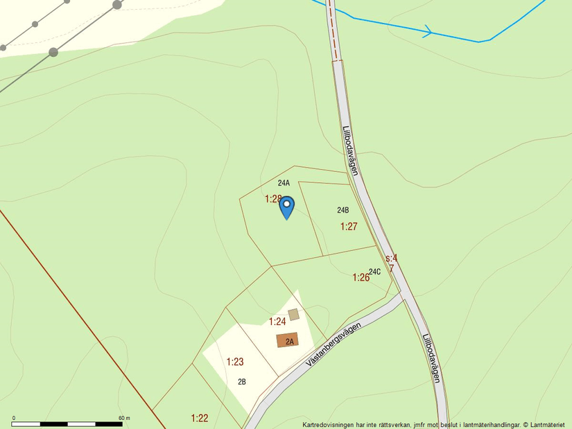 Tomt, Lillbodavägen 24A, Österåker