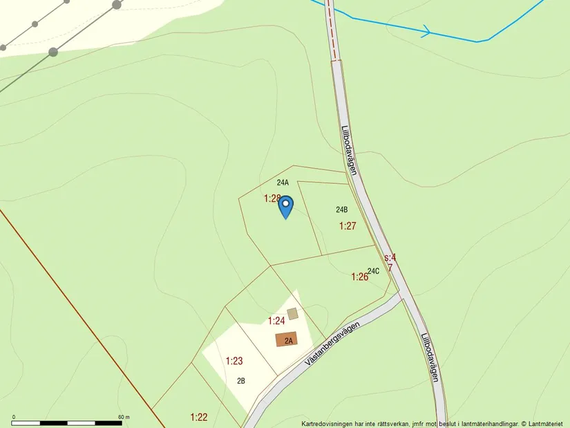 Tomt, Lillbodavägen 24A, Österåker