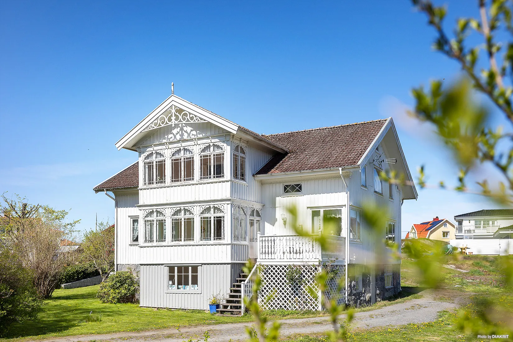 Villa, Slottsvägen 4, Björkö, Öckerö