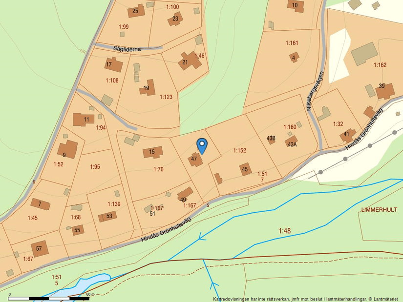 Fritidshus, Hindås grönhultsväg 47, Härryda