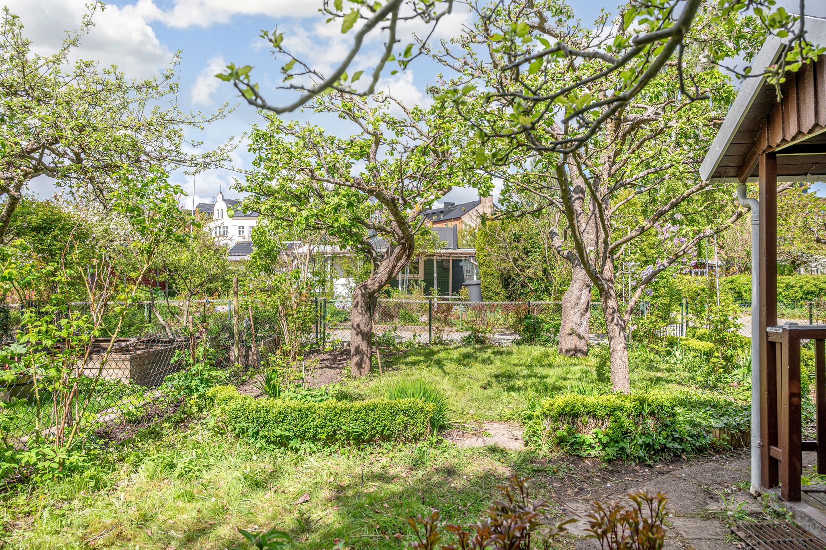 Fritidshus, Rådmansgatan 15 - kolonistuga (17&18) i koloniområdet S:t Månslyckan, Jutahusen, Lund