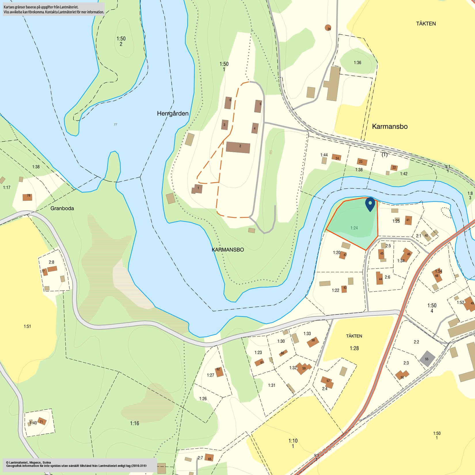 Tomt, Karmansbo 41 B (finns ingen adress än men intill 41), karmansbo, Skinnskatteberg