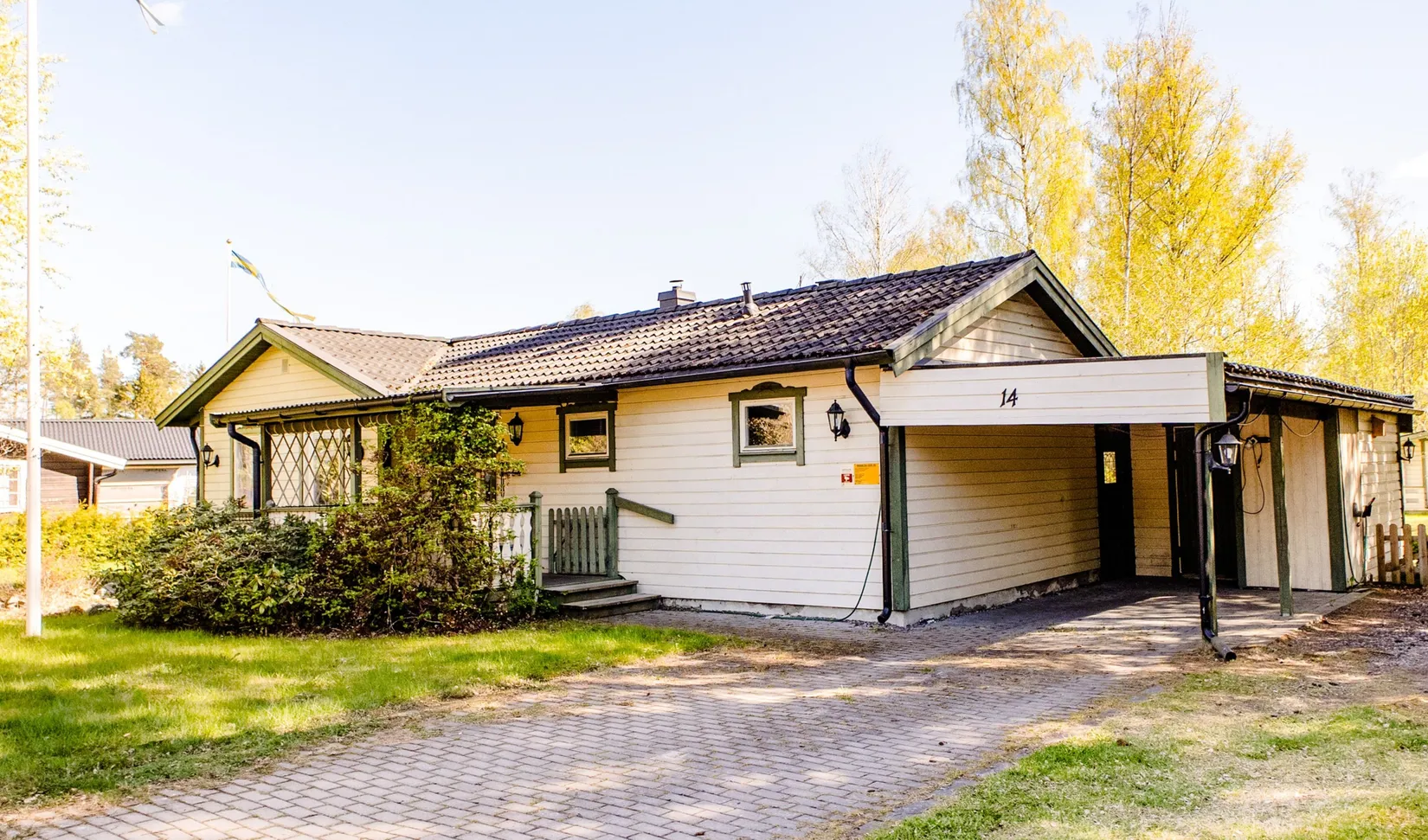 Villa, Fäbodvägen 14, Skokloster, Håbo