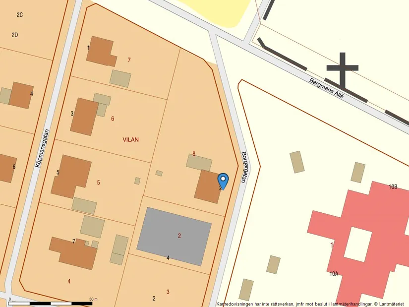 Villa, Borgargatan 2, Vinslöv, Hässleholm