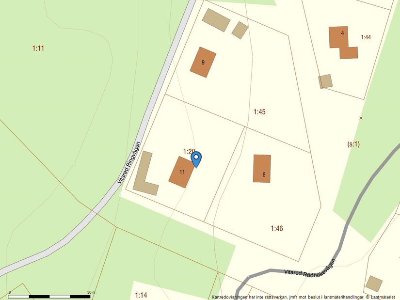 Villa, Vitared Ringvägen 11, Hökensås, Tidaholm