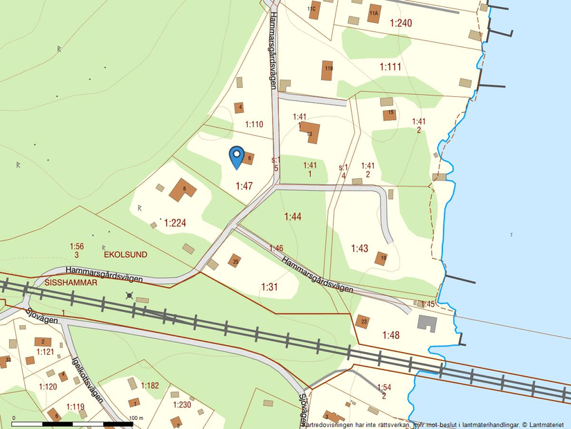 Villa, Hammarsgårdsvägen 6, Ekolsund, Enköping