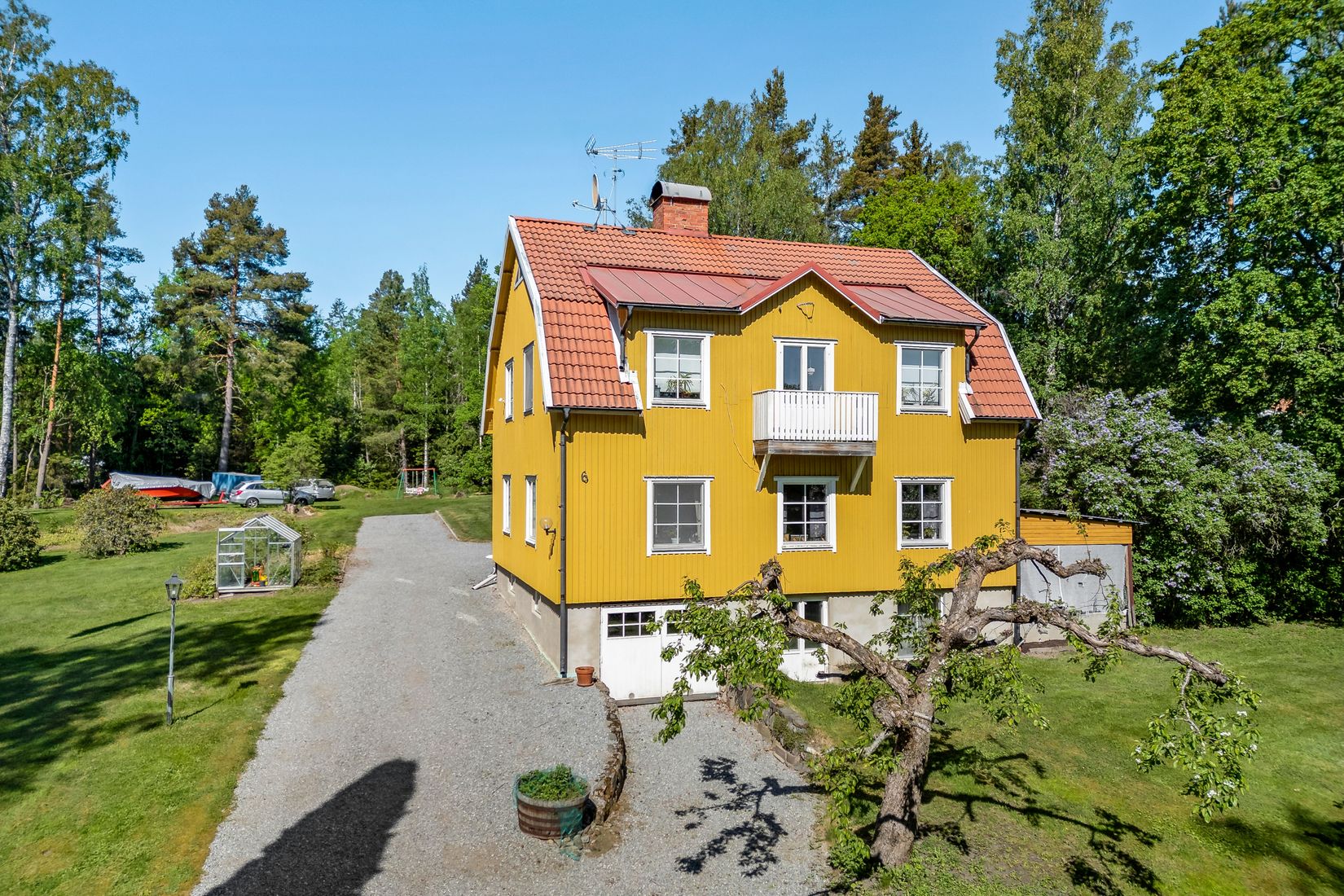 Villa, Hammarsgårdsvägen 6, Ekolsund, Enköping