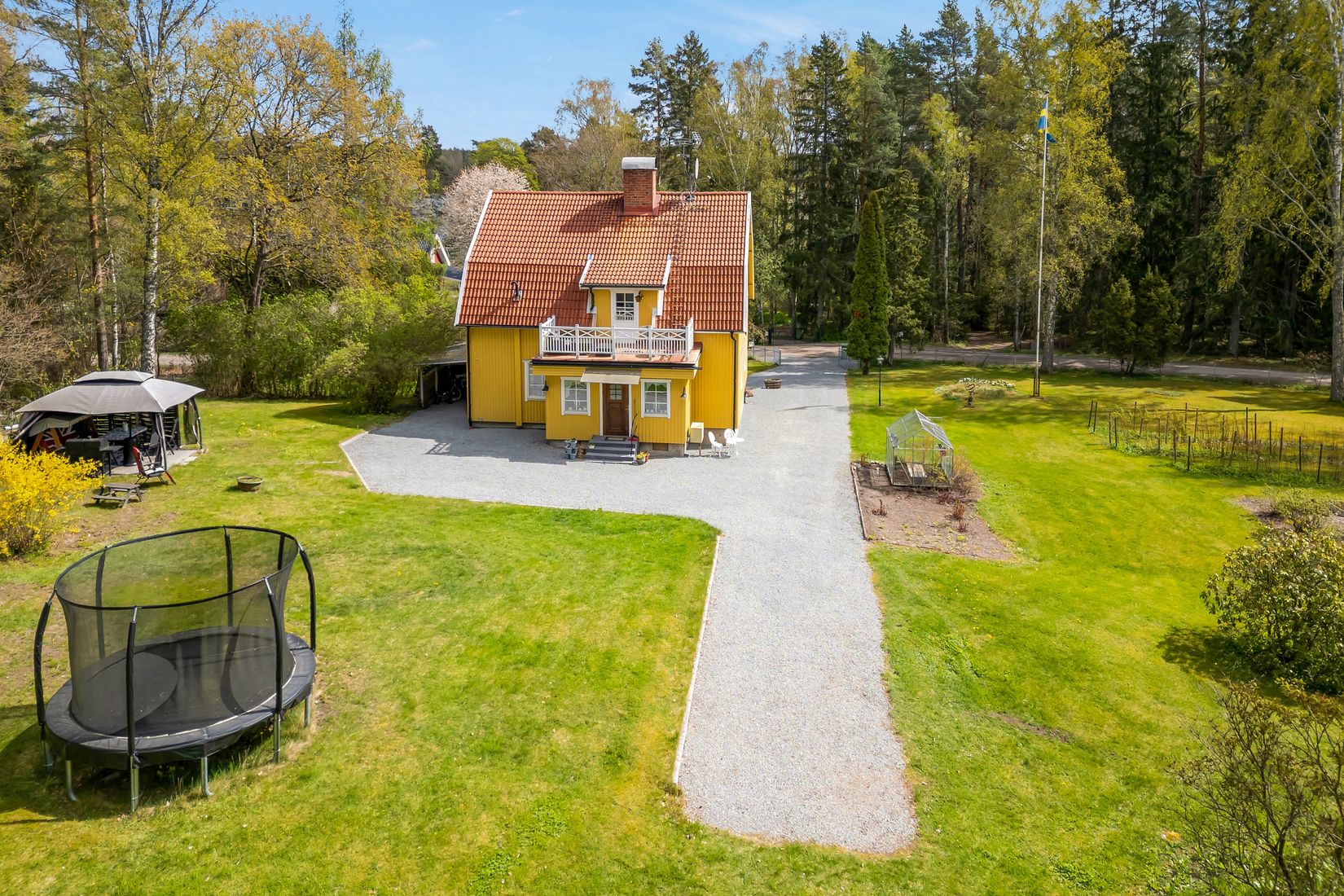 Villa, Hammarsgårdsvägen 6, Ekolsund, Enköping
