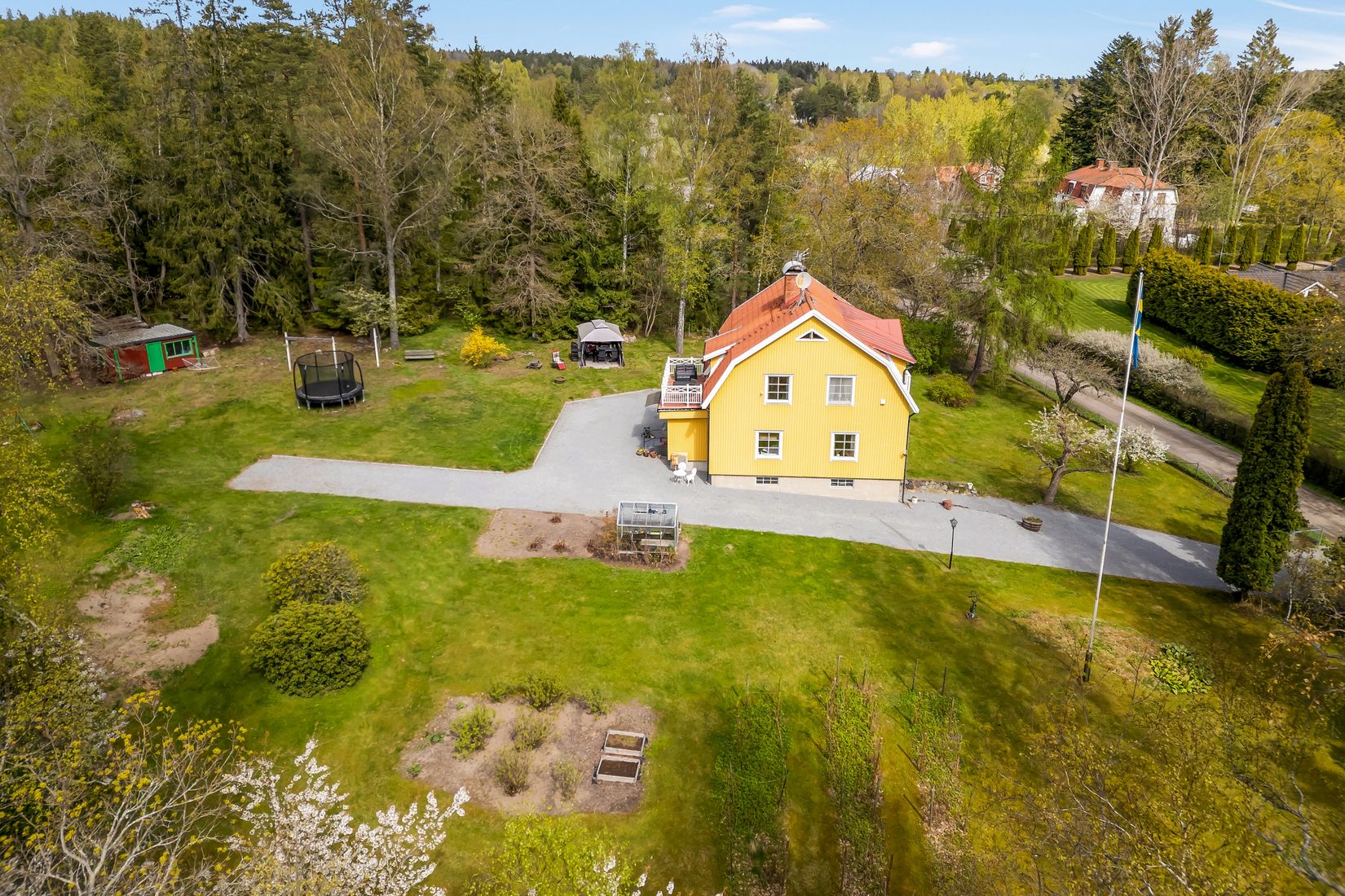 Villa, Hammarsgårdsvägen 6, Ekolsund, Enköping
