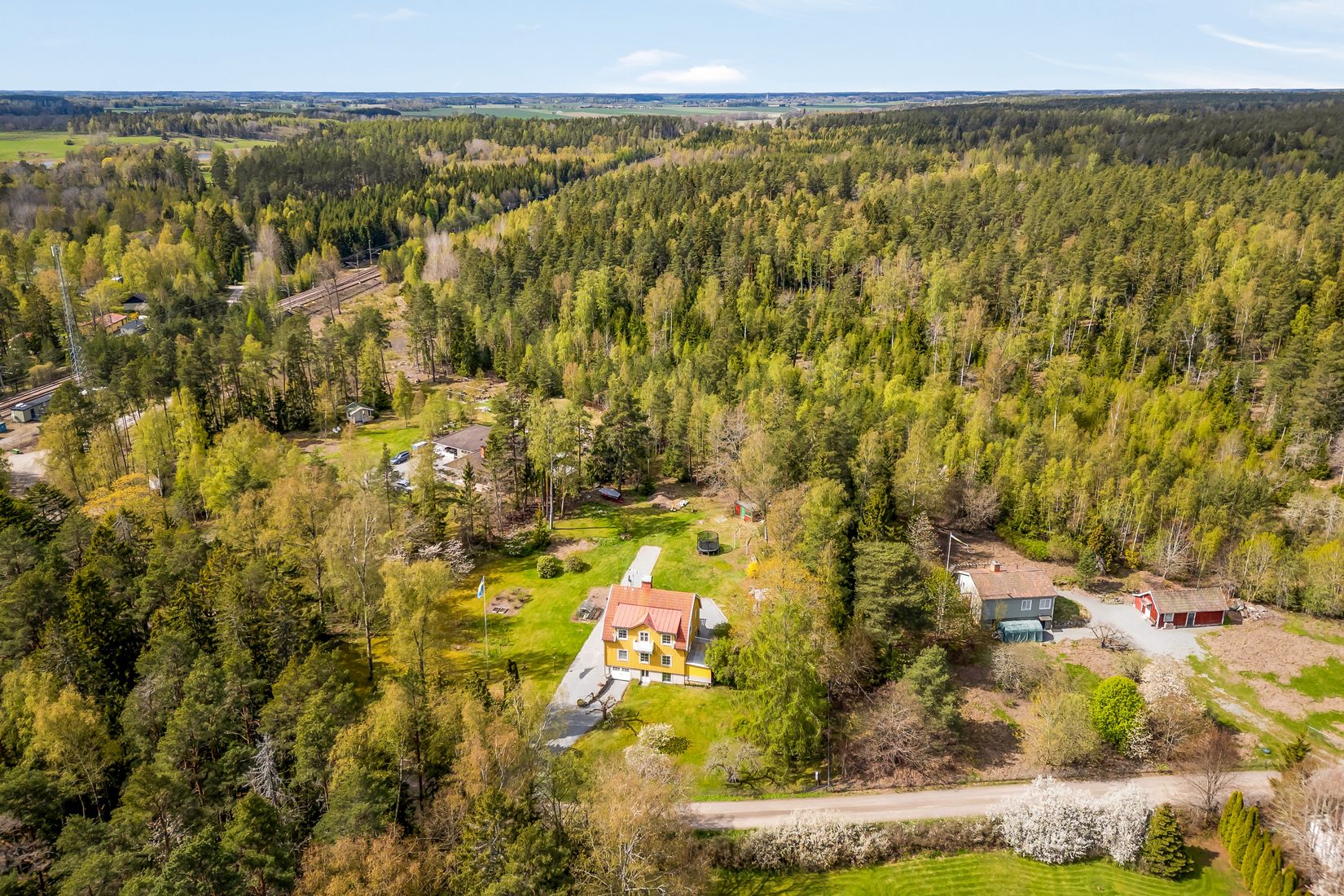 Villa, Hammarsgårdsvägen 6, Ekolsund, Enköping