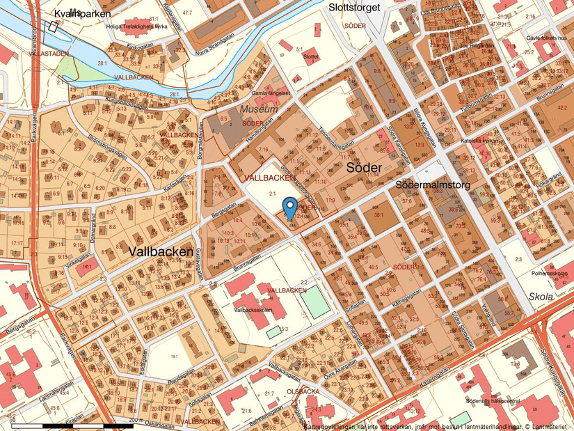 Bostadsrätt, Brunnsgatan 51C, Söder, Gävle