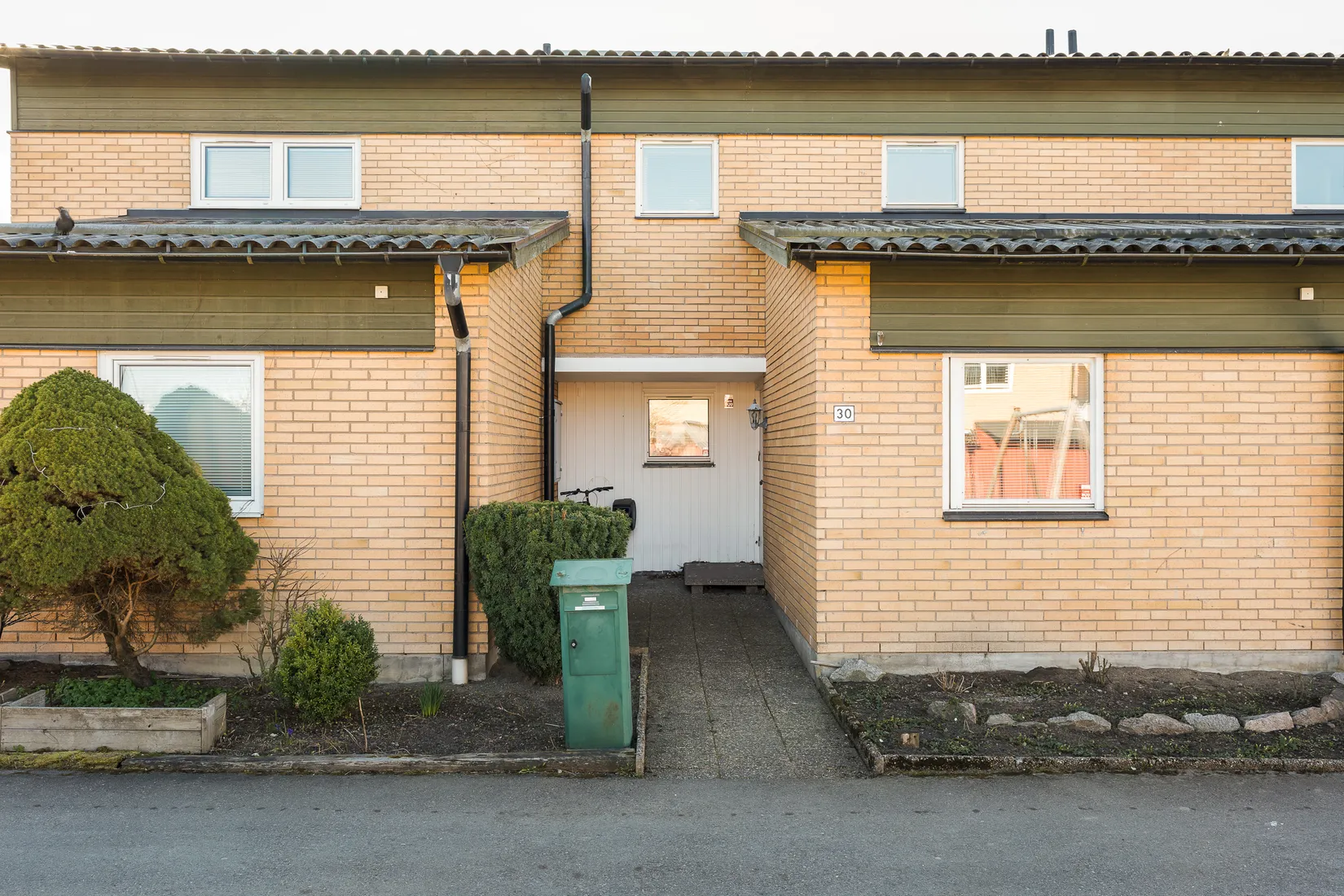 Villa, Radhus, Torsten Fogelqvists gata 30, Klockaretorpet, Norrköping