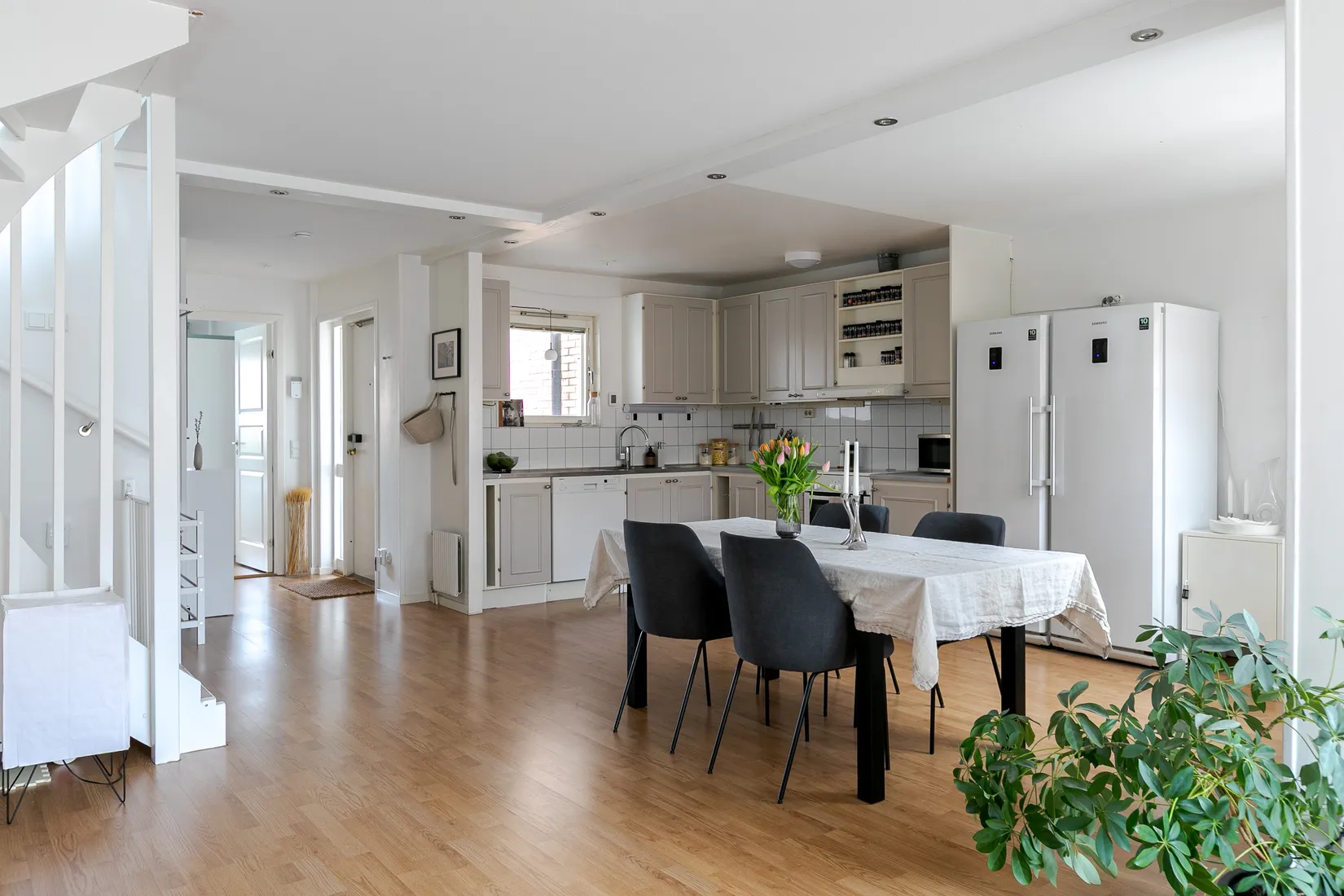 Villa, Radhus, Torsten Fogelqvists gata 30, Klockaretorpet, Norrköping