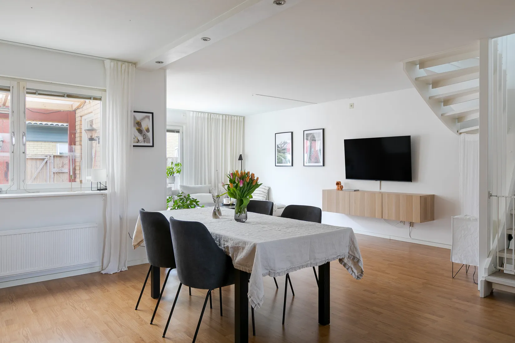 Villa, Radhus, Torsten Fogelqvists gata 30, Klockaretorpet, Norrköping