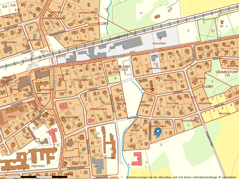 Villa, Bondegårdsvägen 3, Floby, Falköping