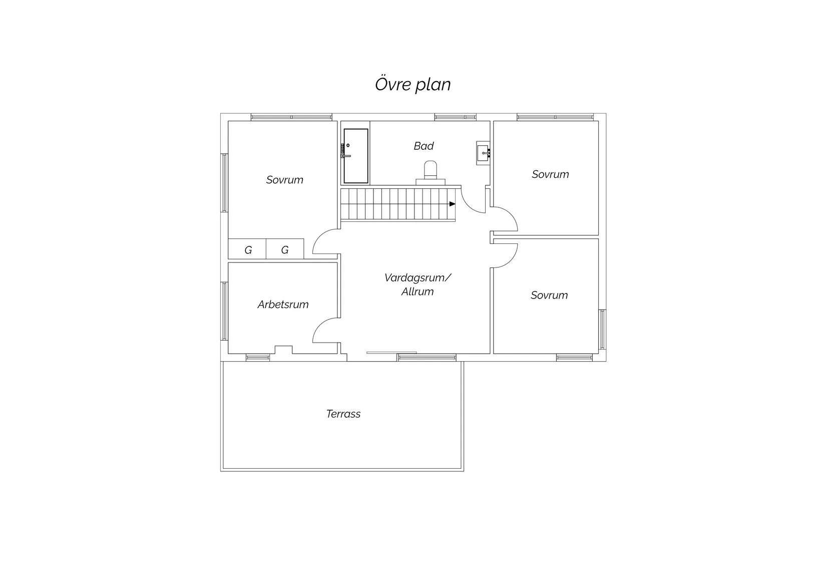 Villa, Grönsångarvägen 3, Landvetter, Härryda