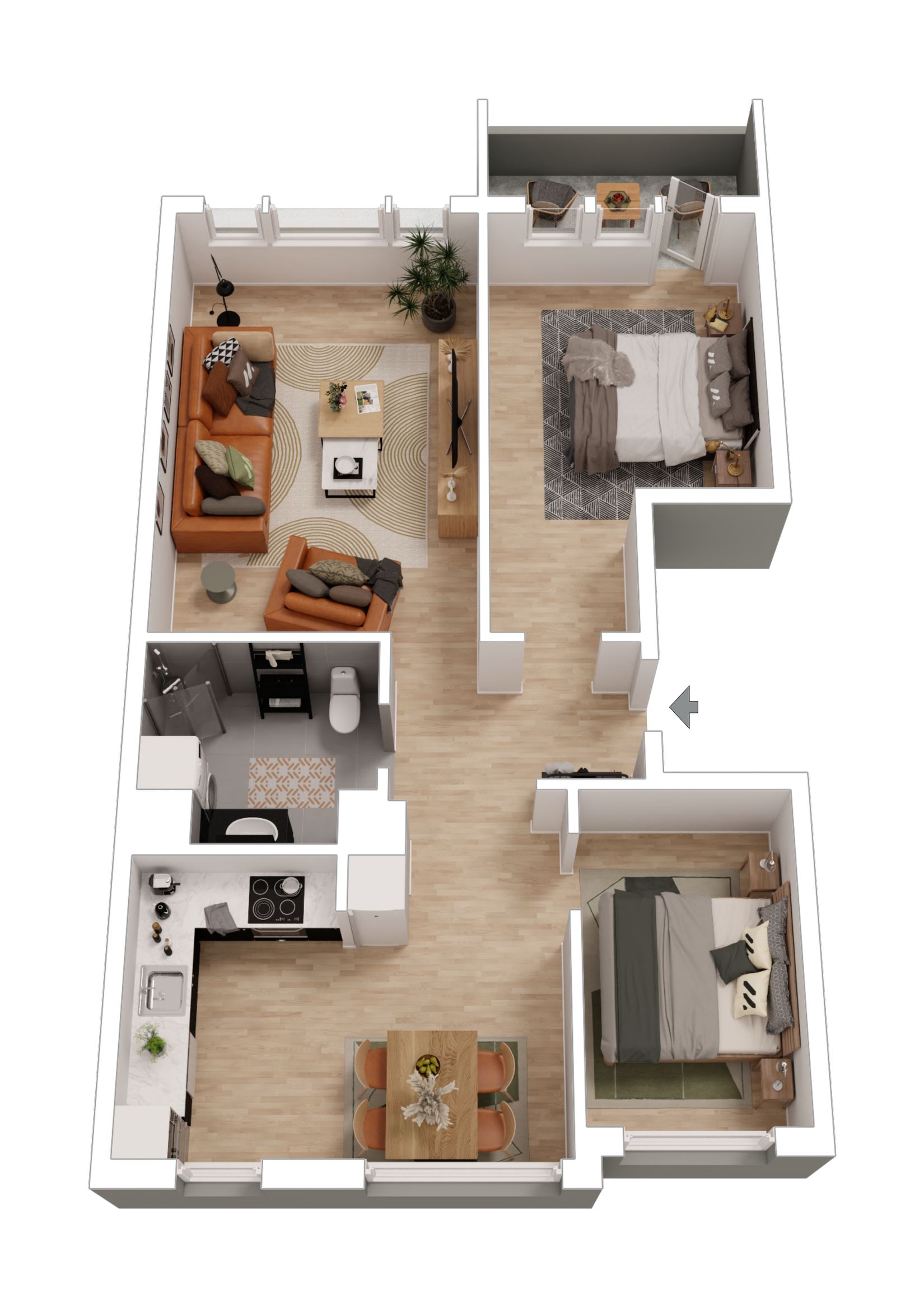 Bostadsrätt, Skillingsgatan 95, Borås