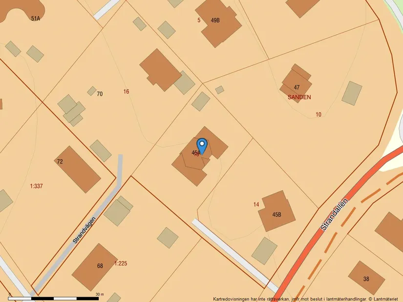 Villa, Strandallén 45A, Tyresö strand, Tyresö