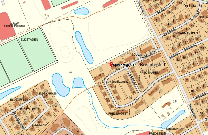 Bostadsrätt, Spireastigen 17, Kristineslätt, Falkenberg