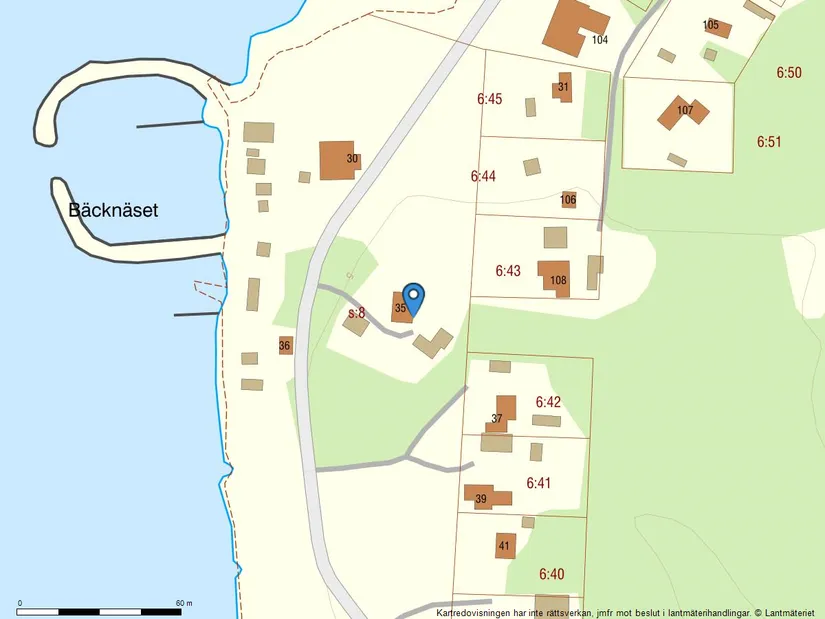 Fritidshus, Bäcknäset 35, Bäcknäset, Nordmaling