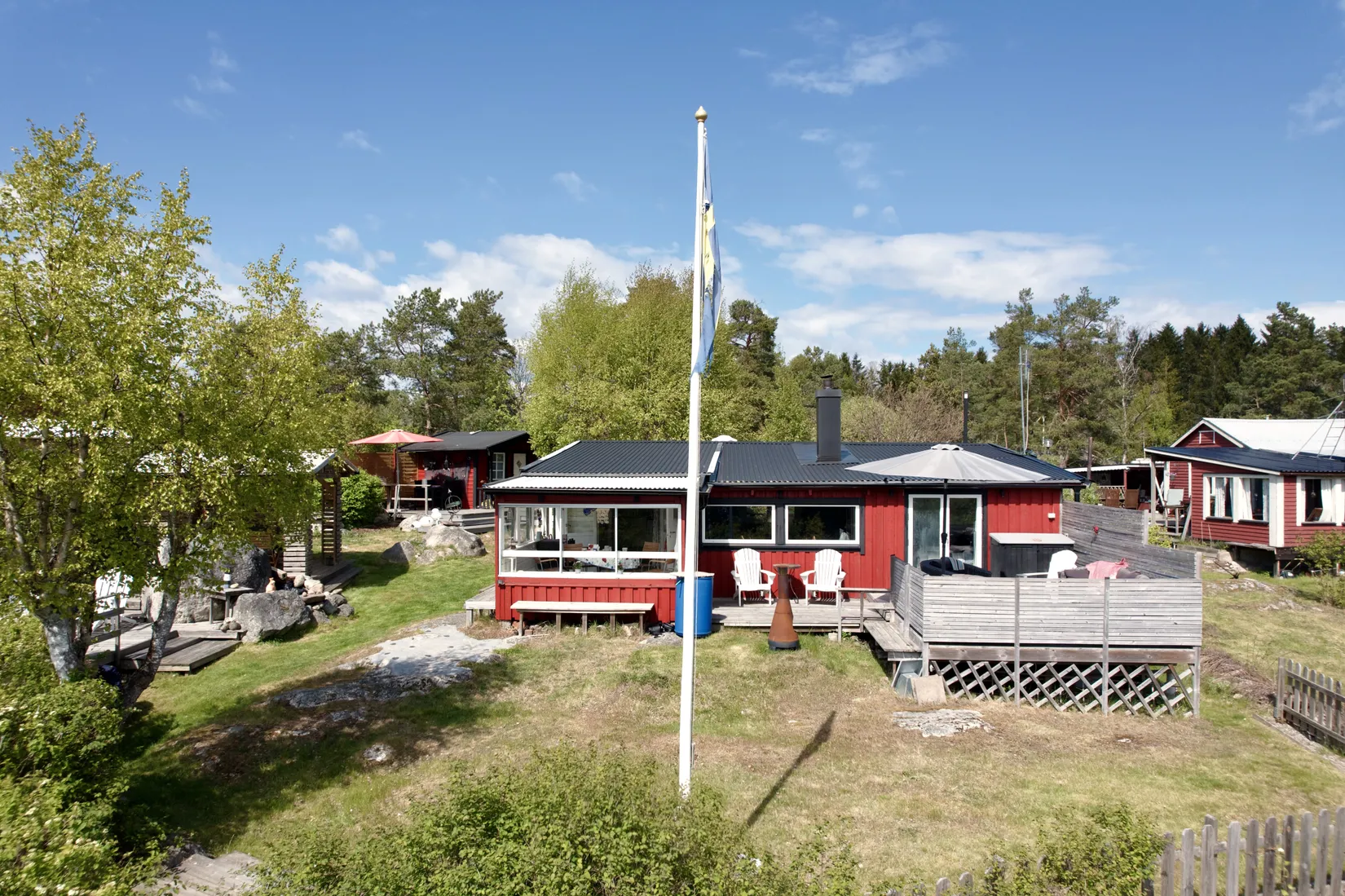Fritidshus, Sandviken a 9, Grödinge, Skanssundet, Botkyrka