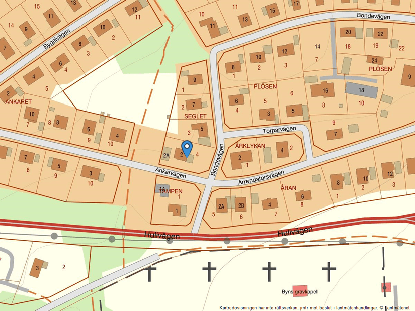 Villa, Ankarvägen 2 och 2 A, Bydalen, Sundsvall