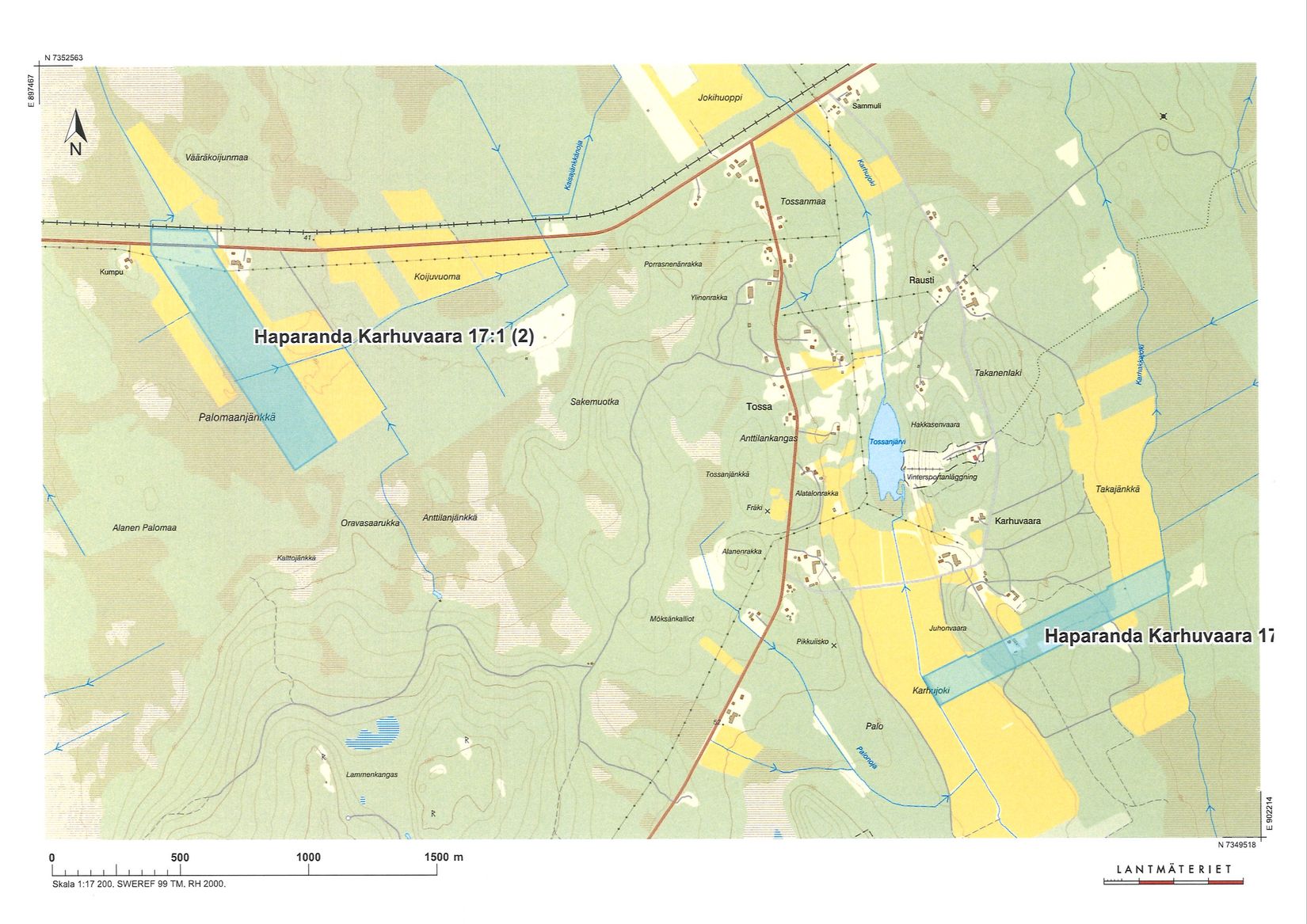 Gård/Skog, Karhuvaara 241, Karungi, Haparanda