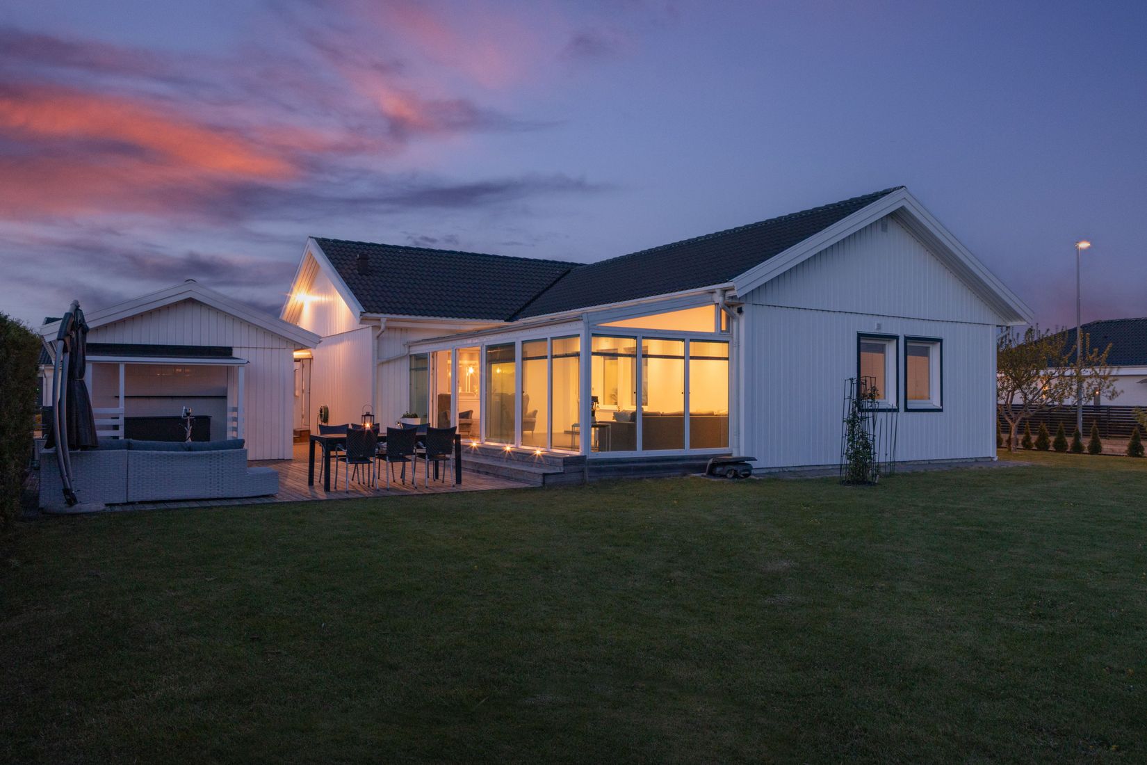 Villa, Pudelvägen 16, Fyllinge, Halmstad