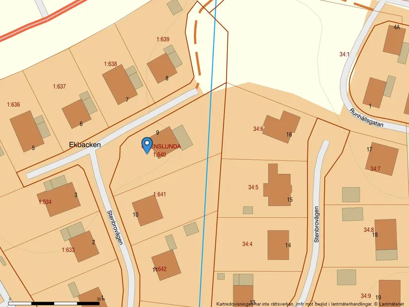 Villa, Stenbrovägen 9, Fresta, Upplands Väsby