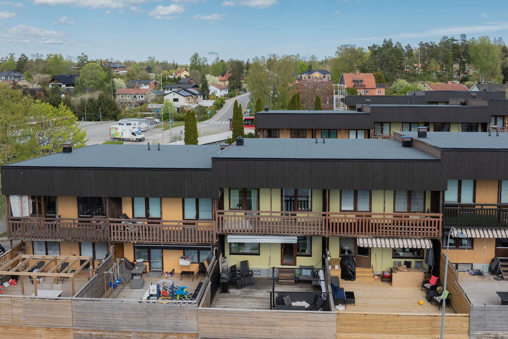 Radhus, Kvarnbergsvägen 3A, Huddinge