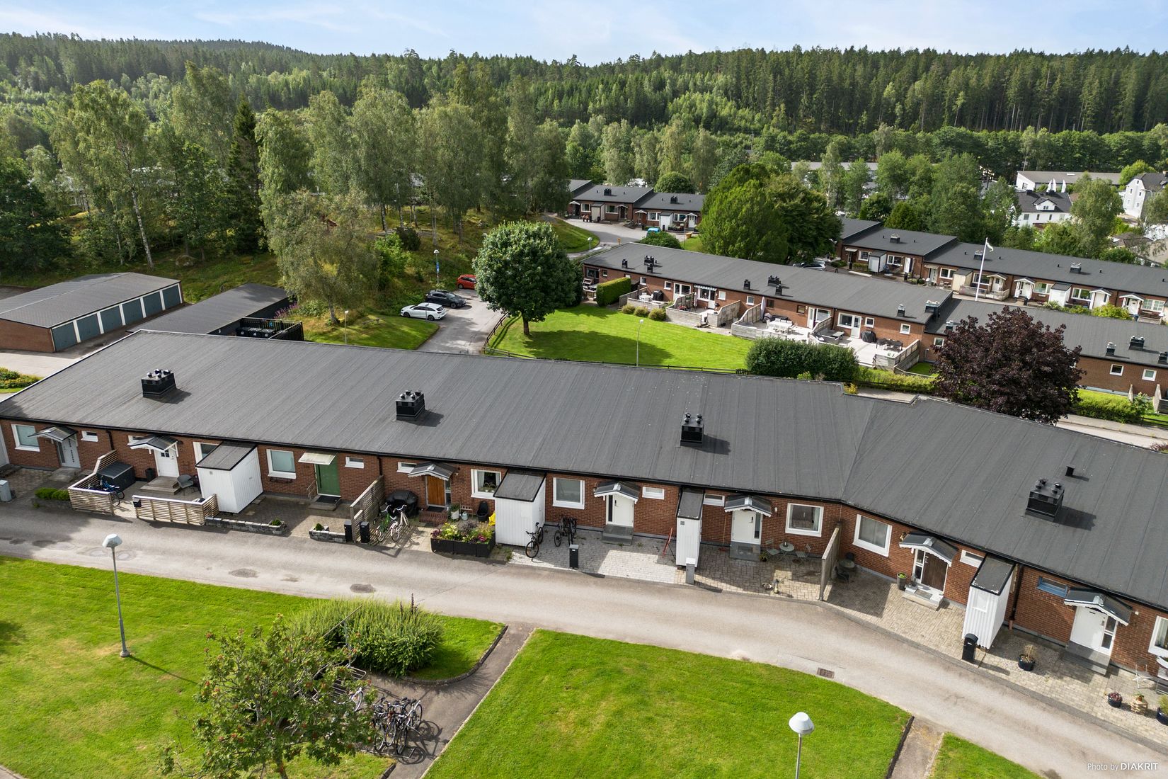 Radhus, Kransvägen 118, Trandared, Borås