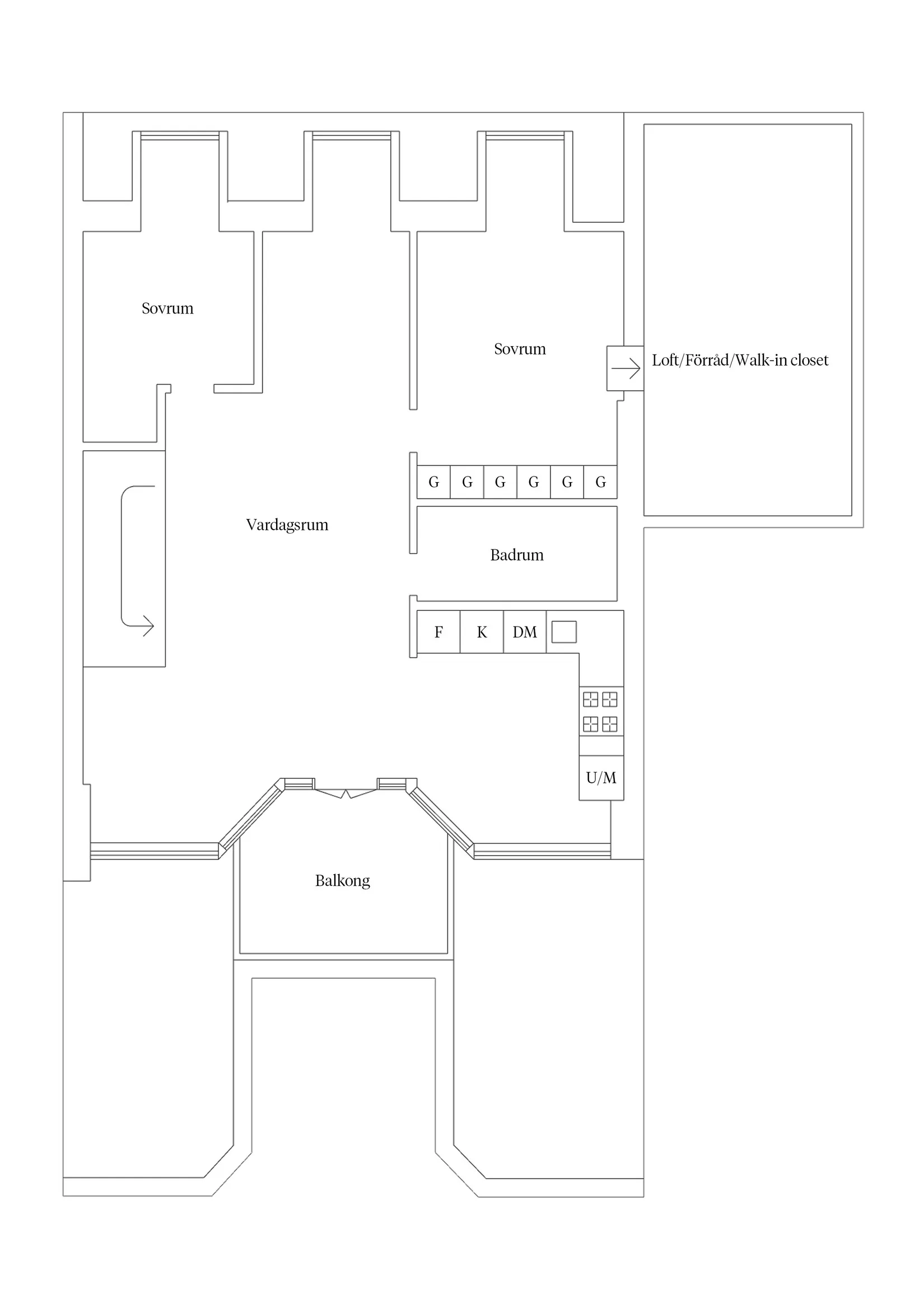 Bostadsrätt, Tullslätten 11A, Tullslätten, Kalmar