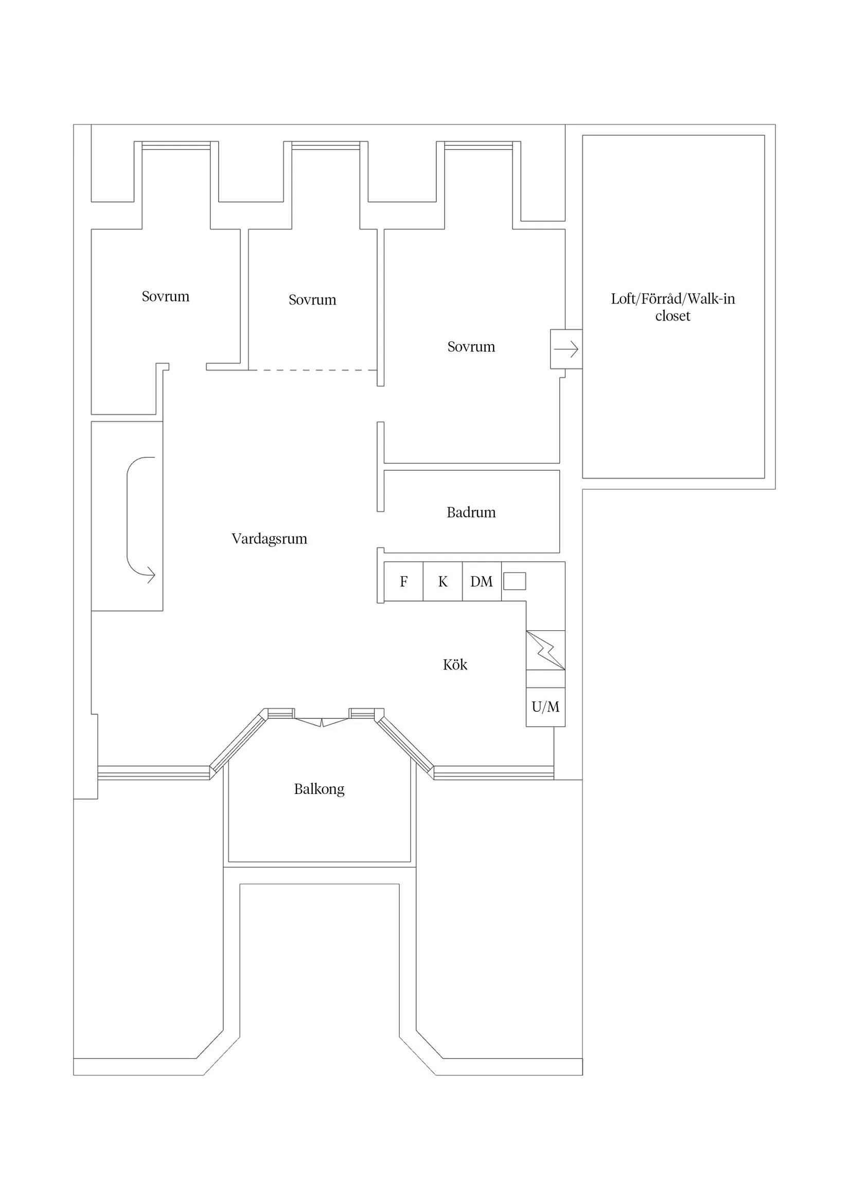 Bostadsrätt, Tullslätten 11A, Tullslätten, Kalmar
