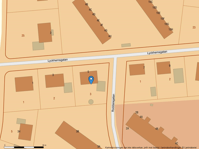 Villa, Lyckhemsgatan 5, Fredriksberg, Vänersborg