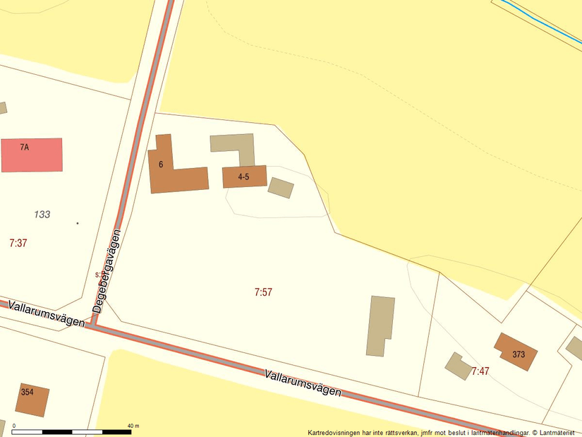 Villa, Degebergavägen 4-5, Vallarum, Sjöbo