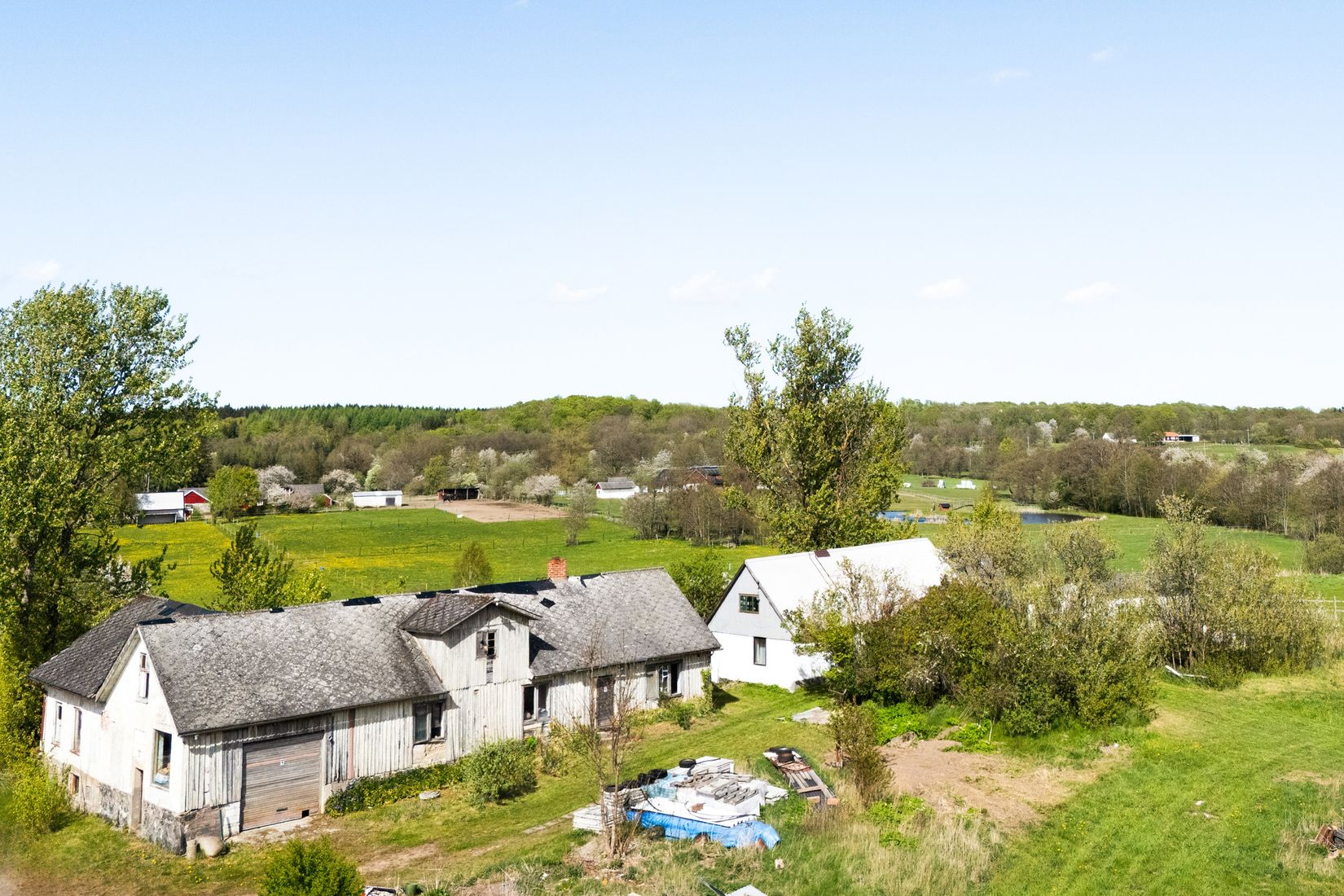 Villa, Degebergavägen 4-5, Vallarum, Sjöbo