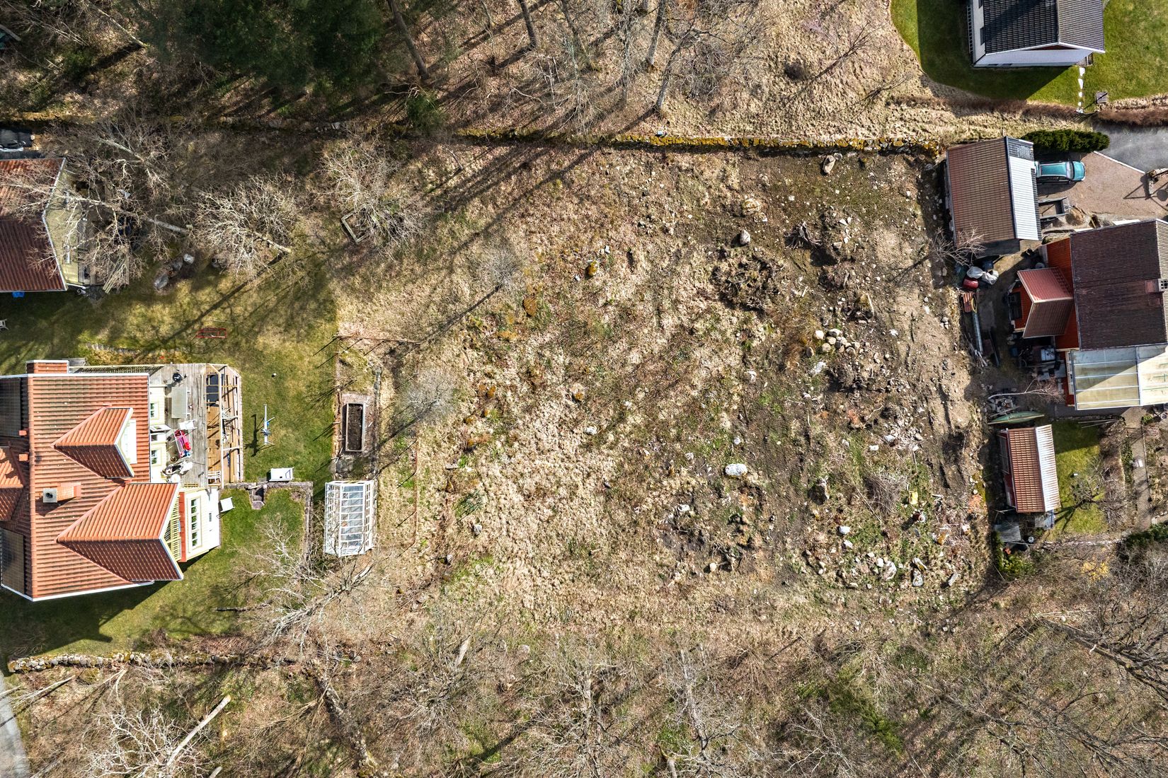 Tomt, Kyrkvägen 28, Västra Bodarna, Alingsås