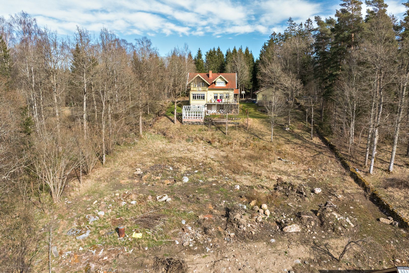 Tomt, Kyrkvägen 28, Västra Bodarna, Alingsås