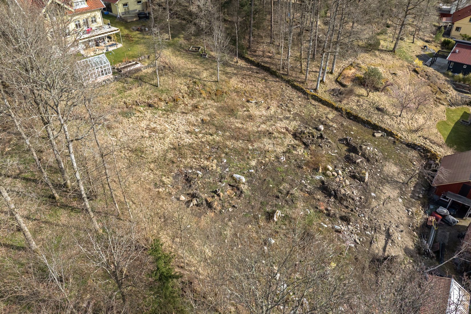 Tomt, Kyrkvägen 28, Västra Bodarna, Alingsås