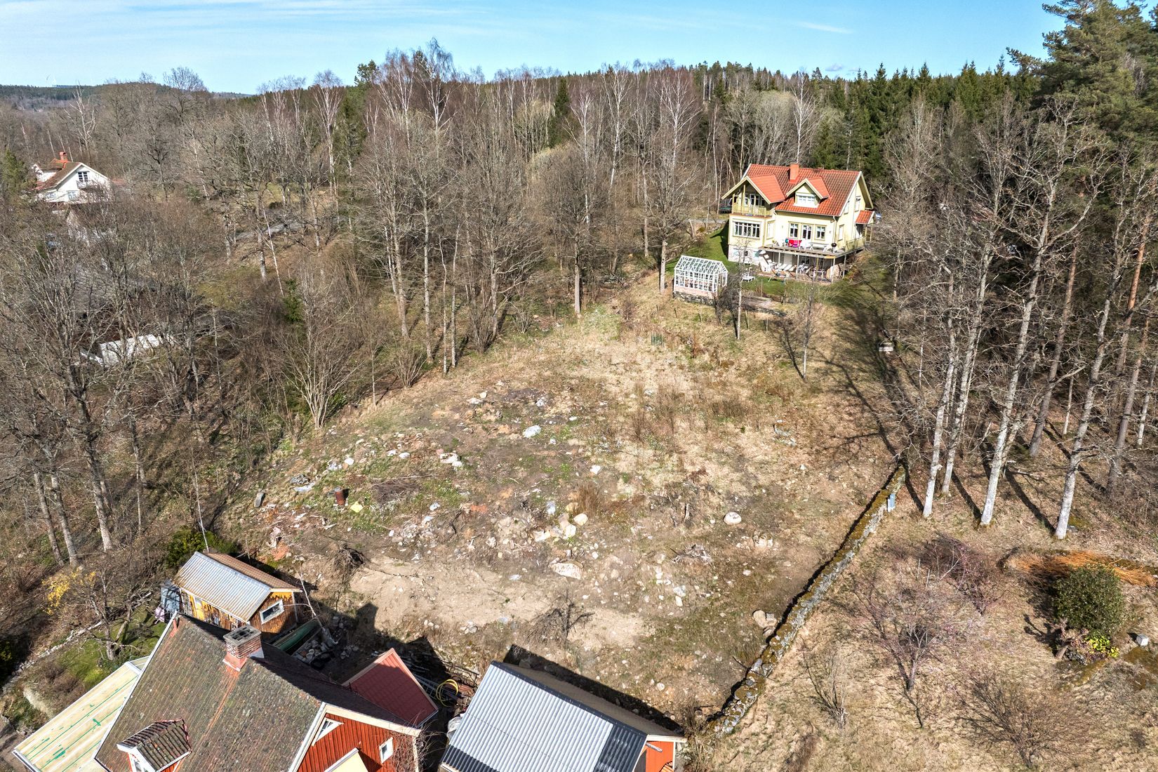 Tomt, Kyrkvägen 28, Västra Bodarna, Alingsås